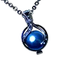 Blue Pearl Amulet